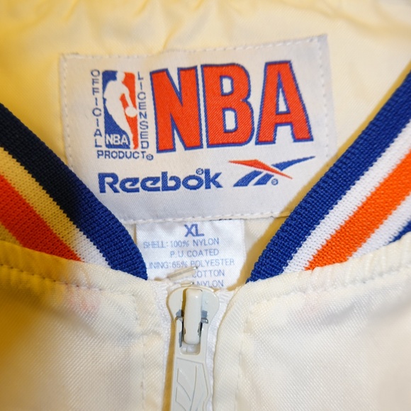 New York Knicks Reebok Retro Nylon Pullover - Picture 5 of 8